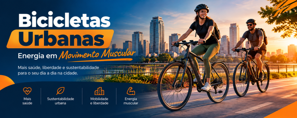 Melhor bicicleta urbana para Energia em movimento muscular